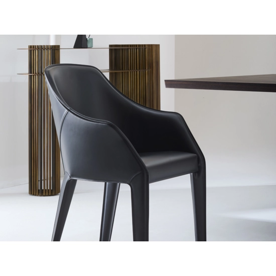 Vittoria Sedie in cuoio Julia 8