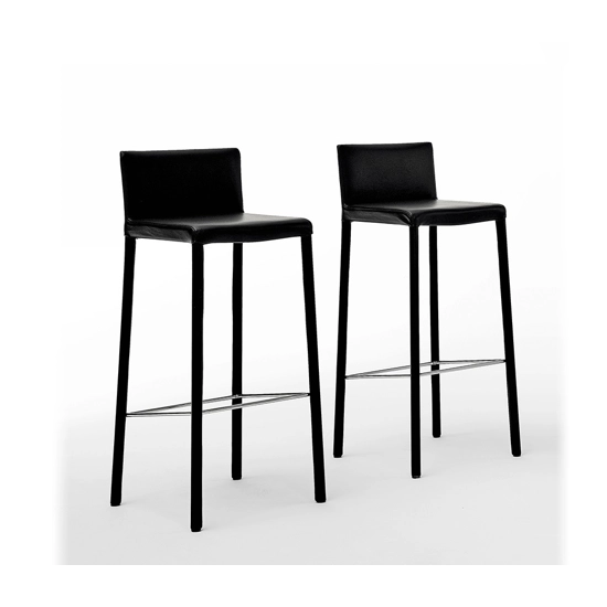 Agata Sgabello Sgabelli in pelle ed ecopelle Julia 1