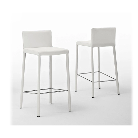 Agata Sgabello Sgabelli in pelle ed ecopelle Julia 4