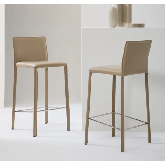 Agata Sgabello Sgabelli in pelle ed ecopelle Julia