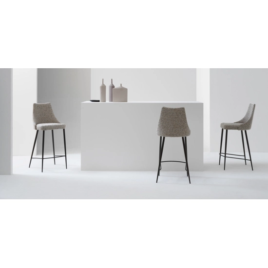 Evelin Sgabello Sgabelli in pelle ed ecopelle Julia 1