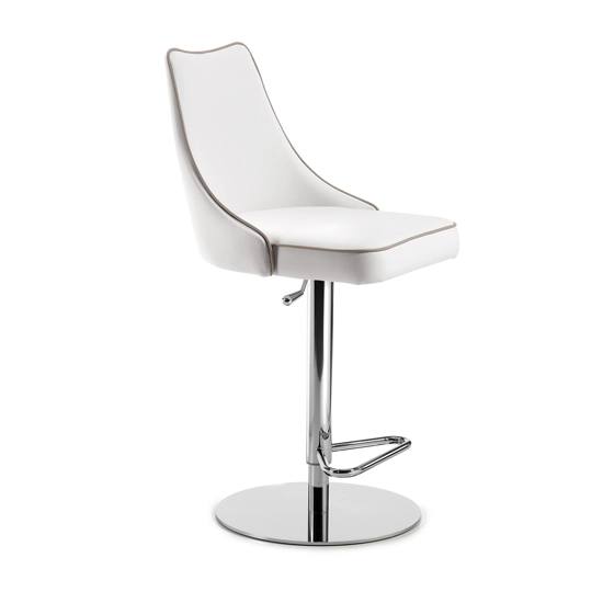 Evelin Alzo Gas Sgabelli in pelle ed ecopelle Julia 6