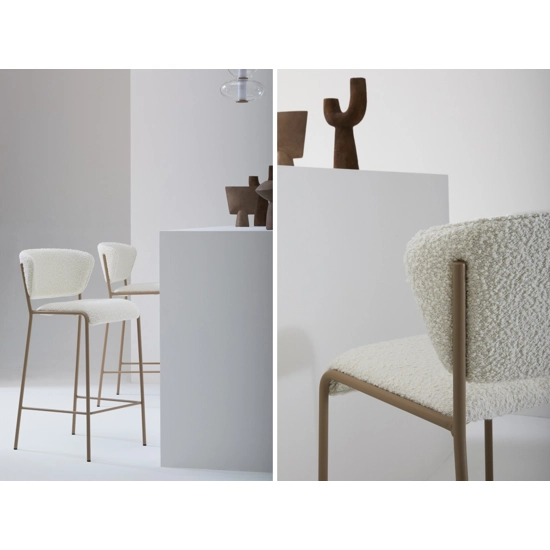 Giglio Sgabello Metal stools Julia 5