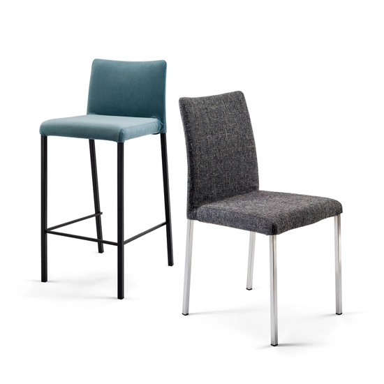 Amelia Sfoderabile Upholstered chairs Progetto Sedia 5