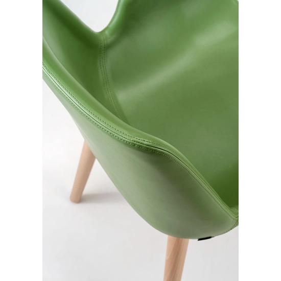 Easy Wood Leg Upholstered chairs Progetto Sedia 2