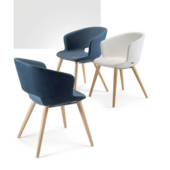 Jade Legno Sedie imbottite Progetto Sedia