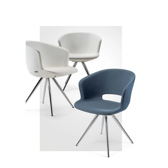 Jade Metallo Sedie imbottite Progetto Sedia