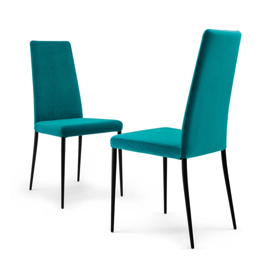 Lady - Removable cover Upholstered chairs Progetto Sedia 4