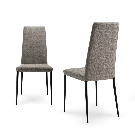 Lady - Removable cover Upholstered chairs Progetto Sedia 5