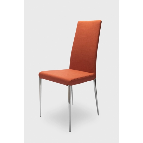 Lady - Removable cover Upholstered chairs Progetto Sedia