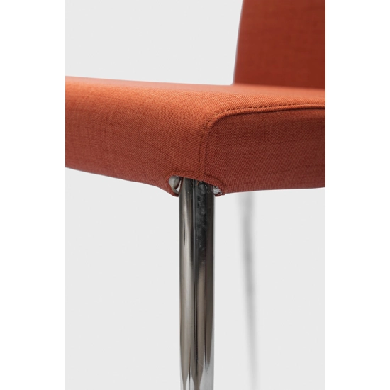 Lady - Removable cover Upholstered chairs Progetto Sedia 8