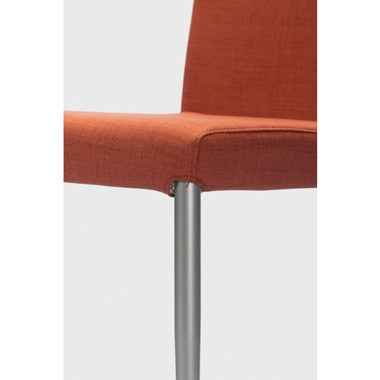 Lady - Removable cover Upholstered chairs Progetto Sedia 11