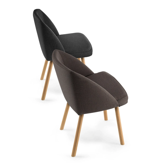 Maeve Comfort 11 - Sfoderabile Upholstered chairs Progetto Sedia 2