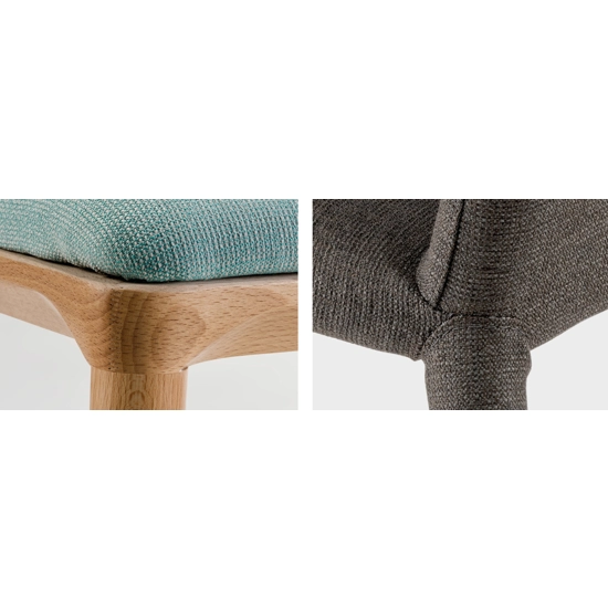 Shari Legno Sedie imbottite Progetto Sedia 2