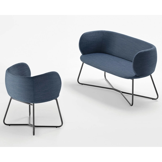 Beth Divano 2 Posti Metallo Divani e divanetti Milani 1