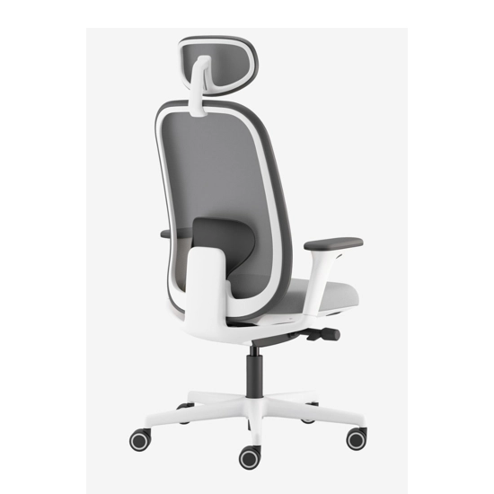 Evo Operativa Rete - Plastica Bianca Sedie direzionali per ufficio Milani 1