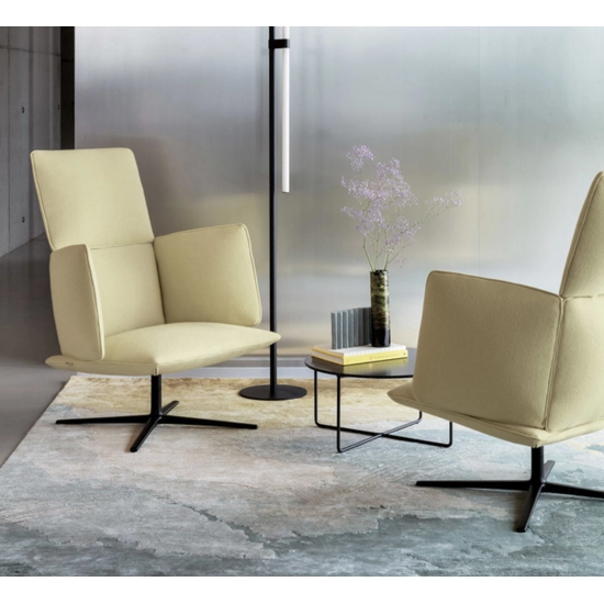 Folda Schienale Alto Poltroncine imbottite Milani 1