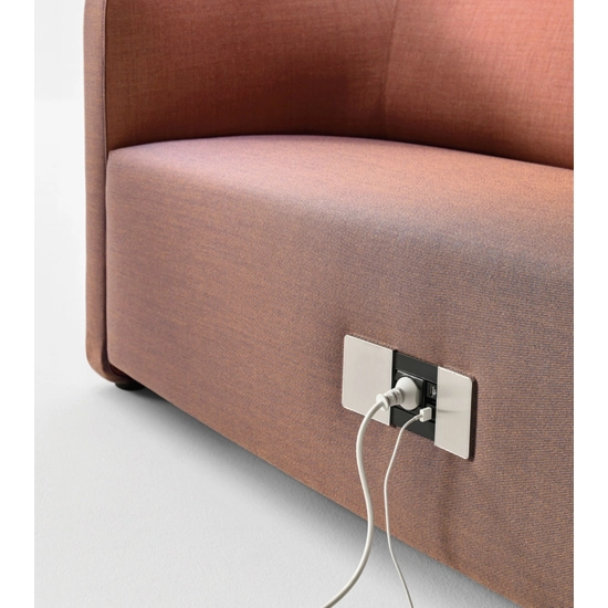 PEOPLE Armchair with High Backrest Office armchairs Milani 4