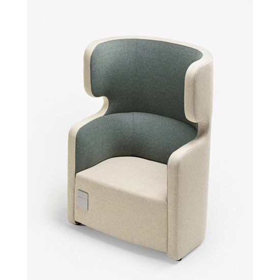 PEOPLE Armchair with High Backrest Office armchairs Milani 3