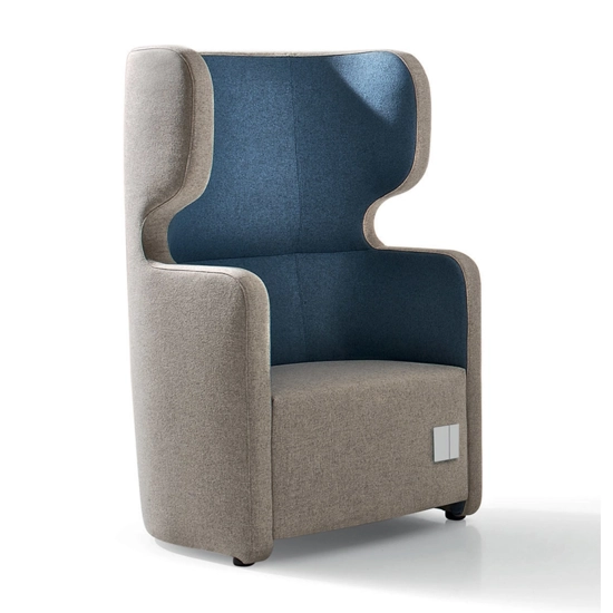 PEOPLE Armchair with High Backrest Office armchairs Milani