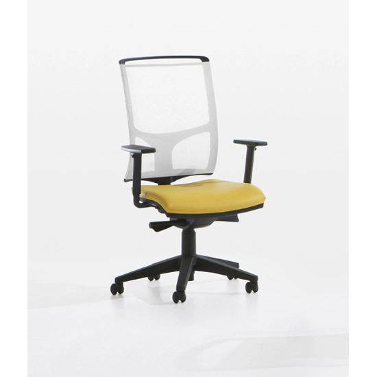 Zed Operational - White Structure Ergonomic office chairs Milani