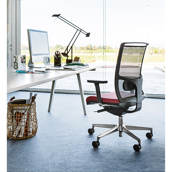 Zed Operational - Black Structure Ergonomic office chairs Milani 3