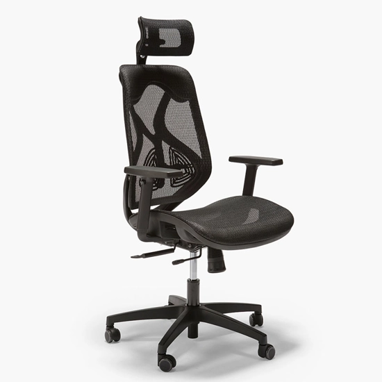Dafne Plus Nera Sedie ergonomiche ufficio Mstyle 2