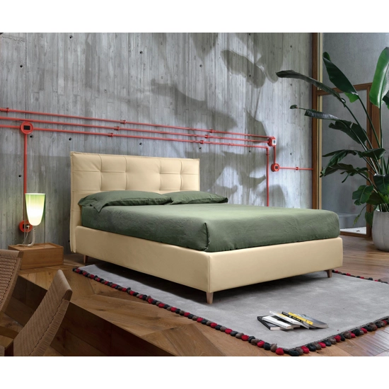 Bob Capitonnè H27 Ring - Vano rete 180x200 Letti imbottiti Noctis 2