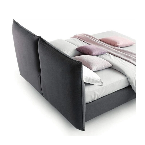 Cefalù H27 Ring - Vano rete 180x200 Letti imbottiti Noctis 2