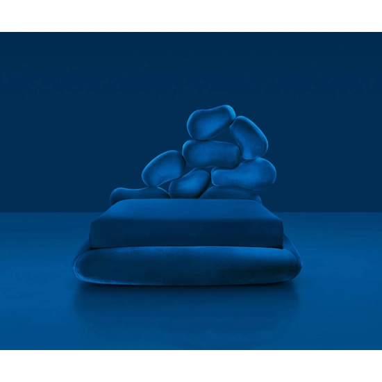 Stones H25 Ring - Vano rete 180x200 Letti imbottiti Noctis 1