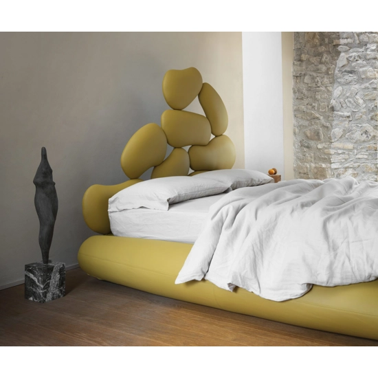 Stones H25 Ring - Vano rete 180x200 Letti imbottiti Noctis 4