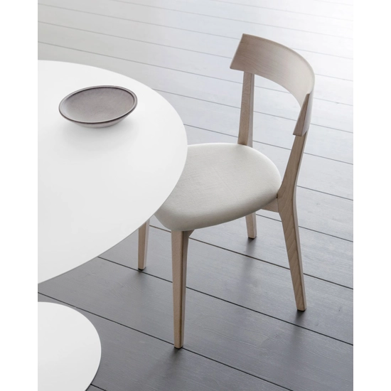 Ariston Imbottita Sedie in legno moderne Origins 1971