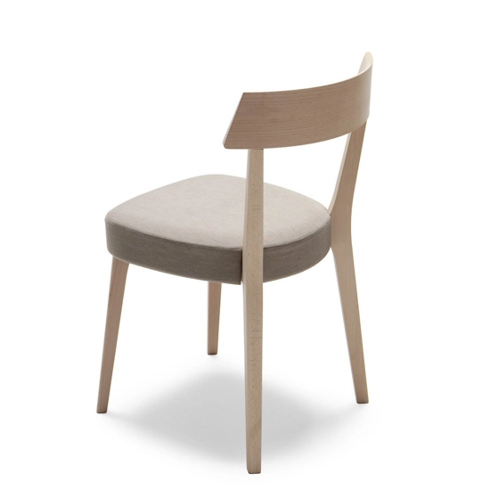 Ariston Imbottita Sedie in legno moderne Origins 1971 9