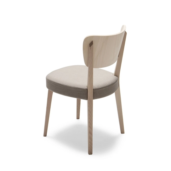 Capitol Imbottita Sedie in legno moderne Origins 1971 9