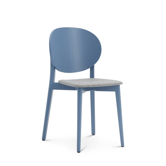 Coco Legno - Imbottita Sedie in legno moderne Origins 1971 2