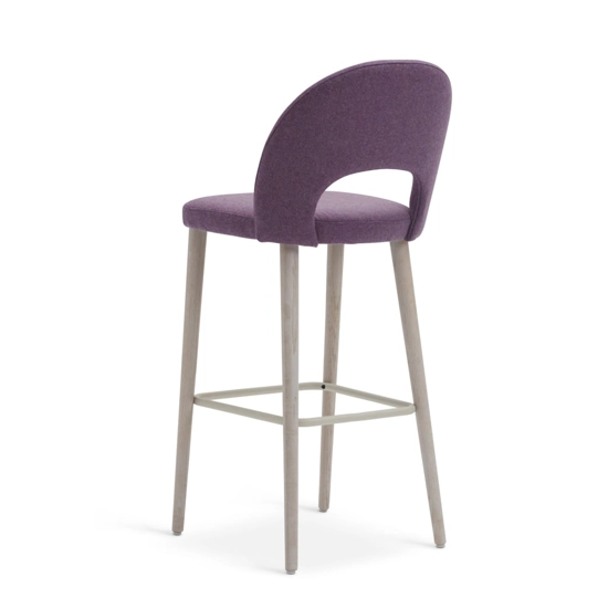 Dixie Sgabello Legno Upholstered stools Origins 1971 3