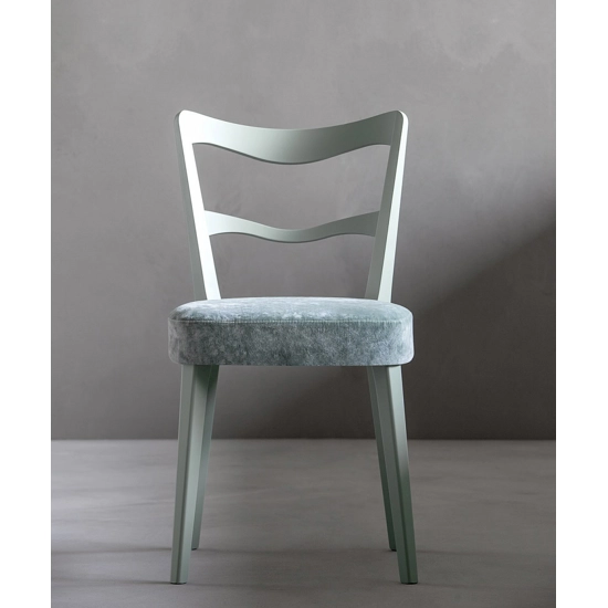 Eden Imbottita Sedie in legno moderne Origins 1971 7