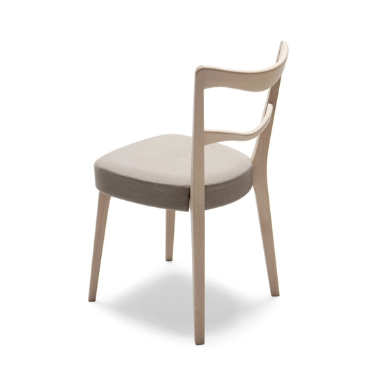 Eden Imbottita Sedie in legno moderne Origins 1971 10