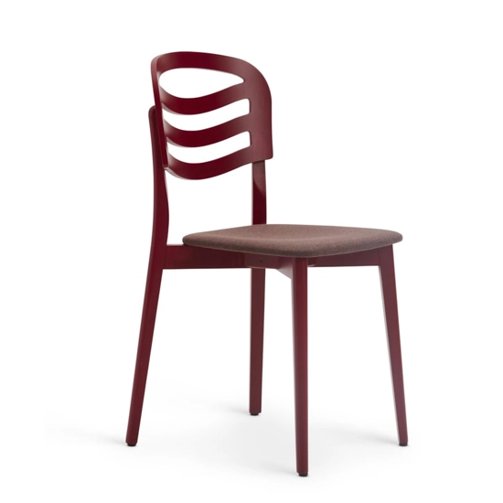 Farah Legno - Imbottita Sedie in legno moderne Origins 1971 3