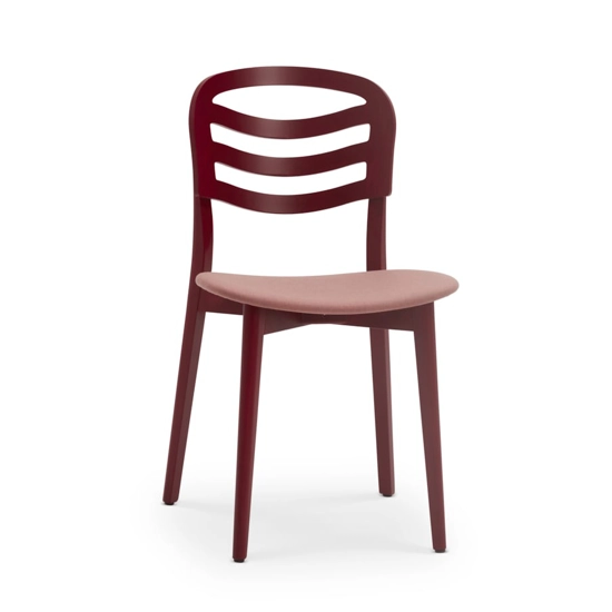 Farah Legno - Imbottita Sedie in legno moderne Origins 1971 6