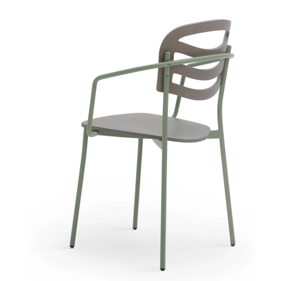 Farah Metallo con Braccioli Sedie in metallo Origins 1971 2