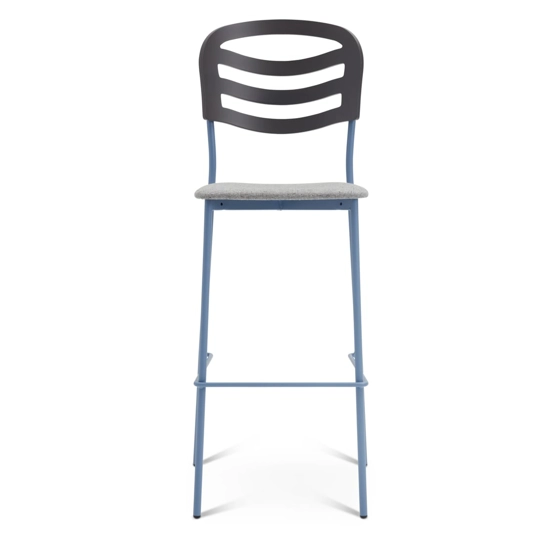 Farah Sgabello Metallo - Imbottito Sgabelli contract Origins 1971 1