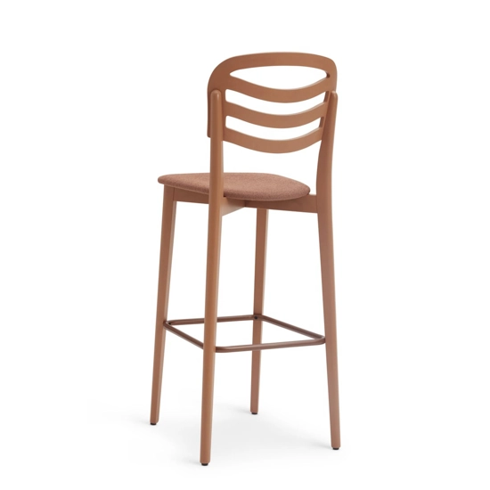 Farah Sgabello Legno - Imbottito Sgabelli in legno Origins 1971 2