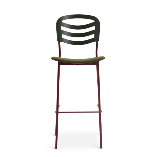 Farah Sgabello Metallo - Imbottito Sgabelli contract Origins 1971 3