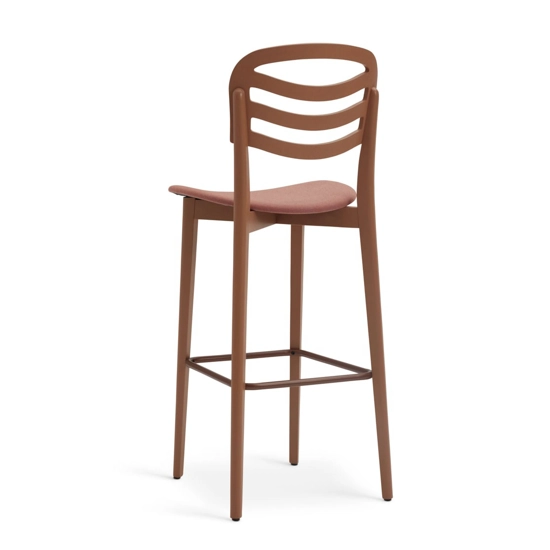 Farah Sgabello Legno - Imbottito Sgabelli in legno Origins 1971 5