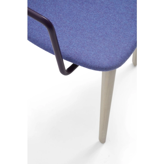 Farah Legno - Imbottita con Braccioli Sedie in legno moderne Origins 1971 10