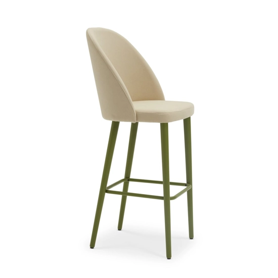 Grace Sgabello Legno Upholstered stools Origins 1971 2