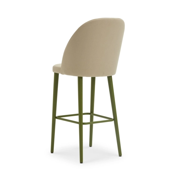 Grace Sgabello Legno Upholstered stools Origins 1971 3