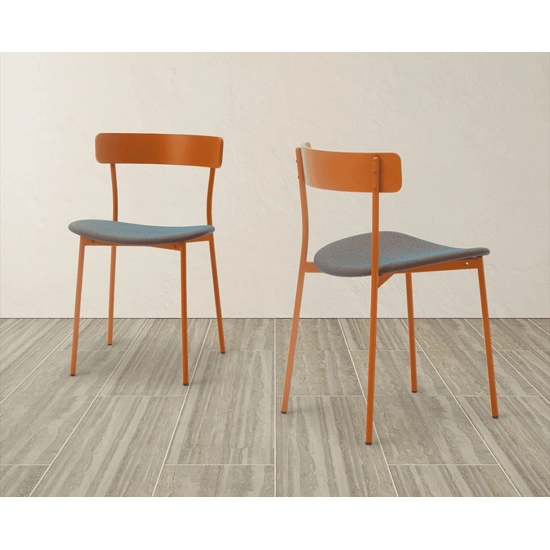 Kat Metallo - Imbottita Metal chairs Origins 1971 8