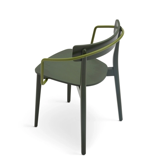 Kat Legno con Braccioli Modern wooden chairs Origins 1971 2